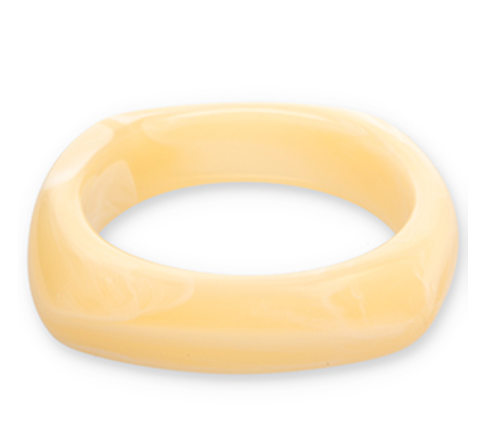 pulsera "naci en el mediterraneo" de resina cuadrada suave - Imagen 32