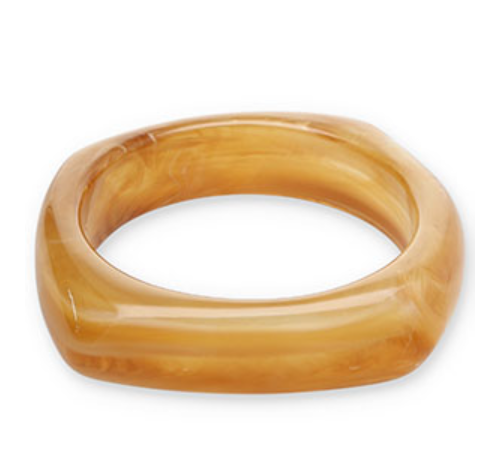 pulsera "naci en el mediterraneo" de resina cuadrada suave - Imagen 31