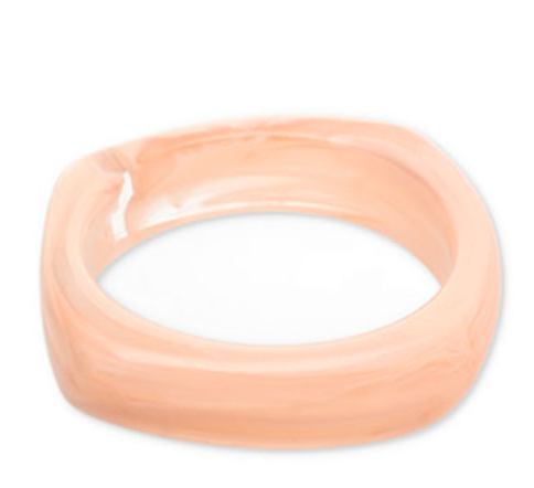 pulsera "naci en el mediterraneo" de resina cuadrada suave - Imagen 30