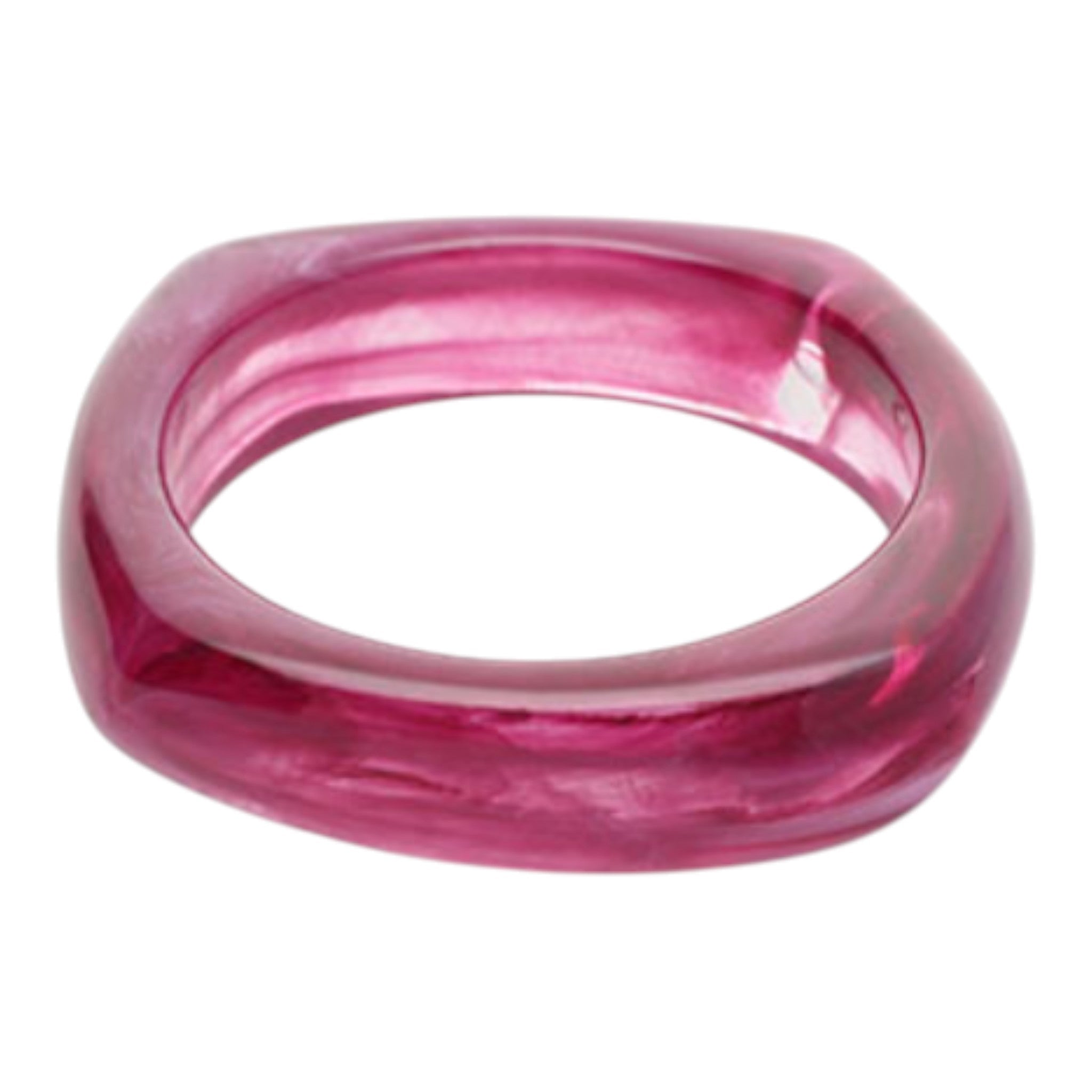 pulsera "naci en el mediterraneo" de resina cuadrada suave - Imagen 13
