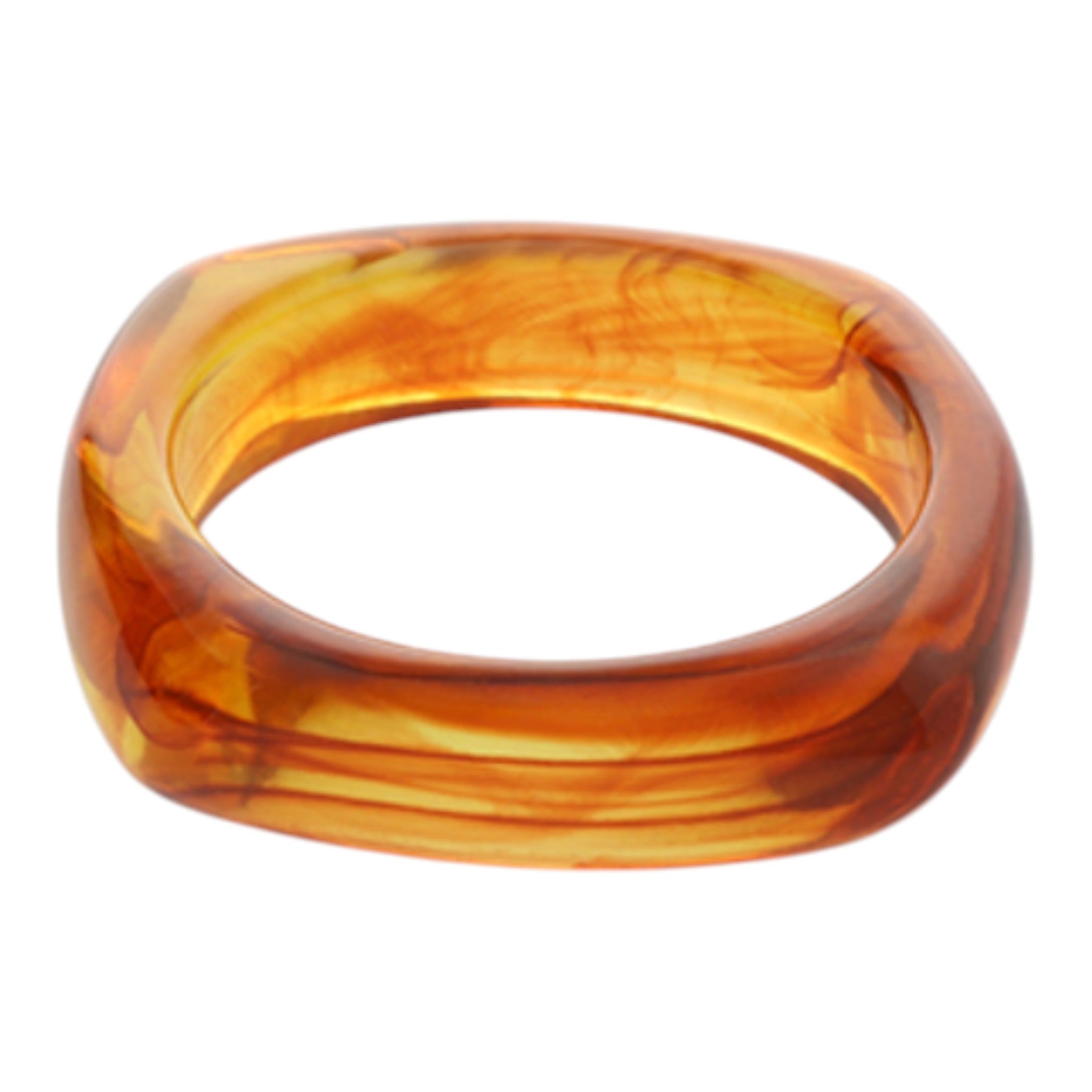 pulsera "naci en el mediterraneo" de resina cuadrada suave - Imagen 11