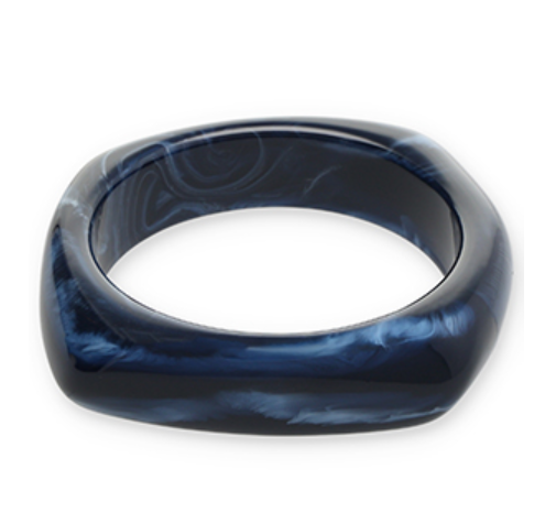 pulsera "naci en el mediterraneo" de resina cuadrada suave - Imagen 25