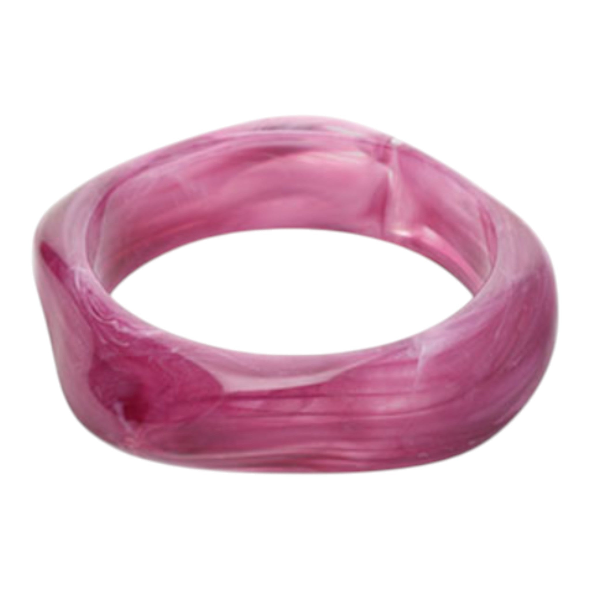 pulsera "naci en el mediterraneo" de resina cuadrada suave - Imagen 6