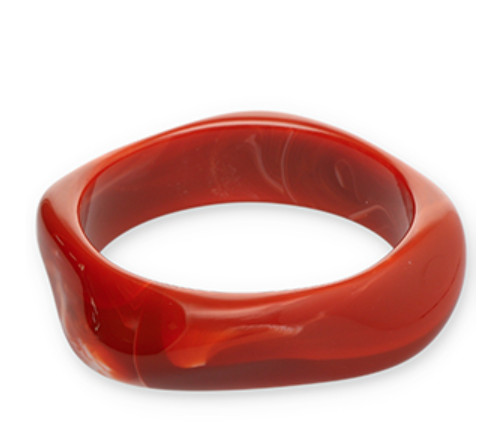pulsera "naci en el mediterraneo" de resina cuadrada suave - Imagen 20
