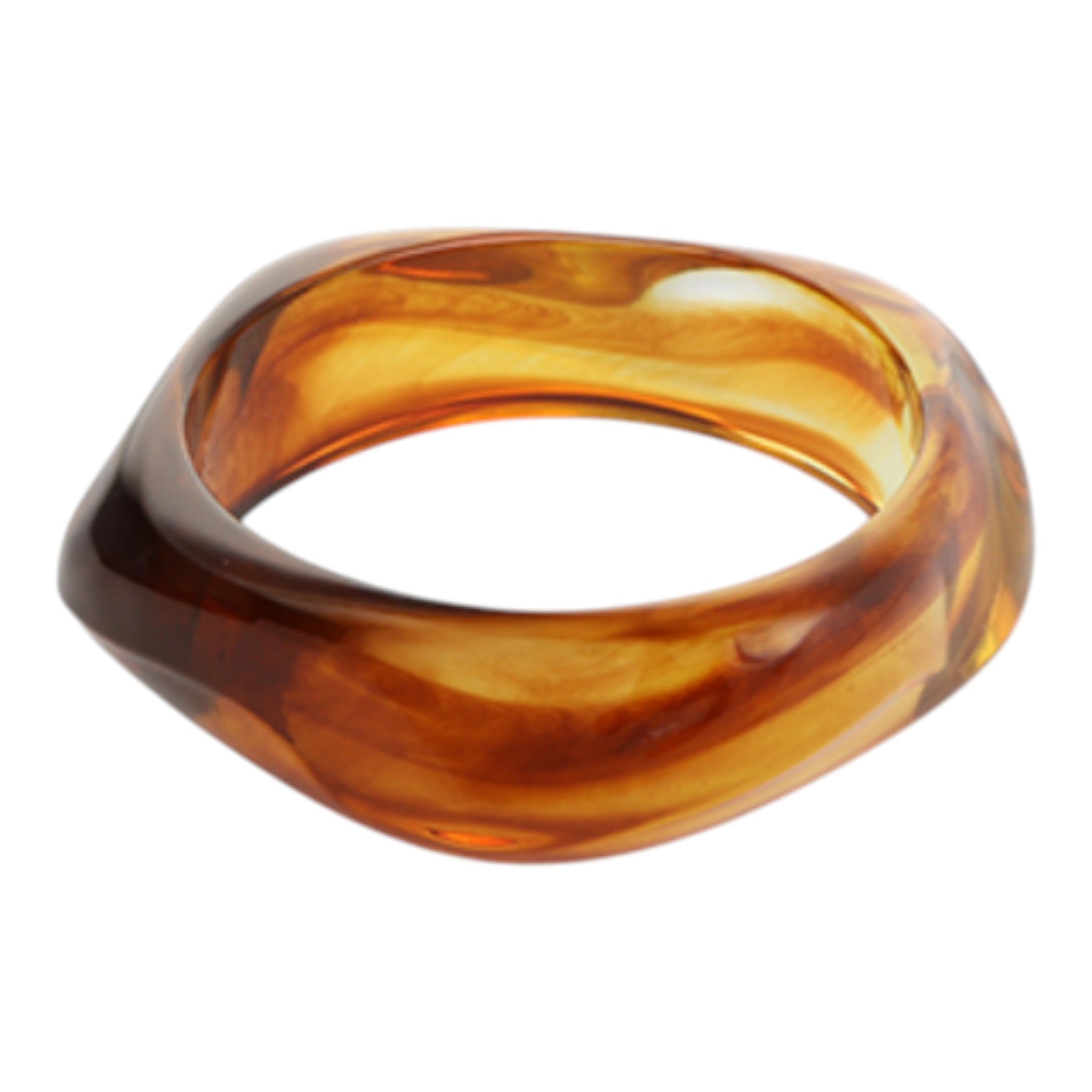 pulsera "naci en el mediterraneo" de resina cuadrada suave - Imagen 4