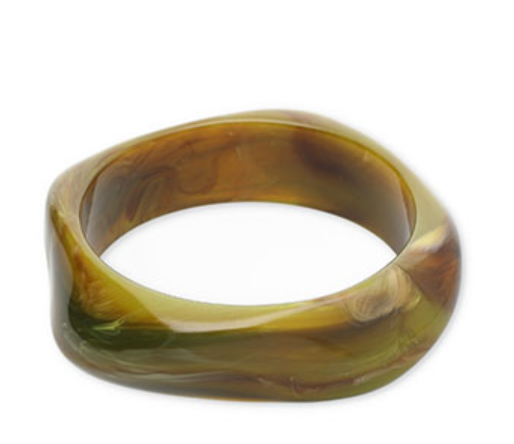 pulsera "naci en el mediterraneo" de resina cuadrada suave - Imagen 18